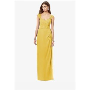 AFTER SIX BRIDESMAID DRESS 6693 IN MARIGOLD